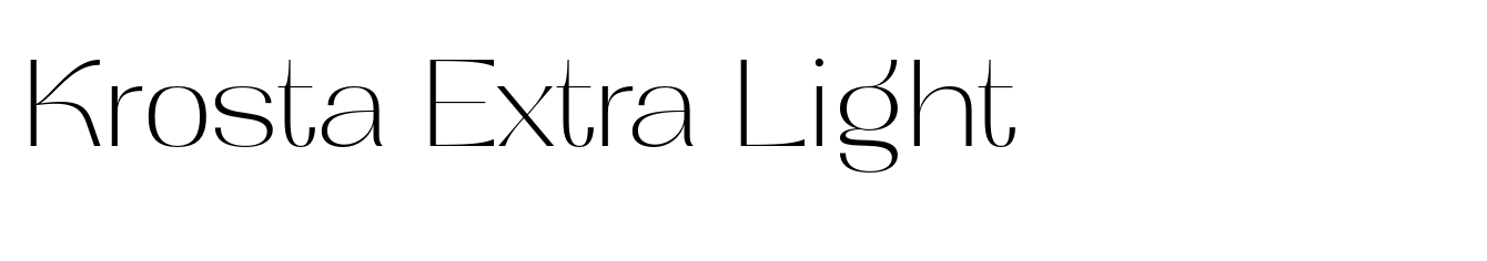 Krosta Extra Light